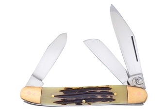 3 7/8" Antique Second Cut Copper Bolster Wrangler