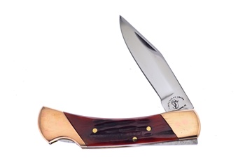 3" Antique Jig Bone Copper Bolster