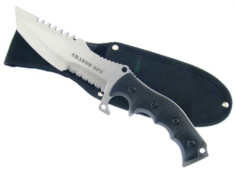 11" Shadow Ops Bowie w/Sheath