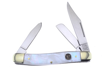 4.625" Saltwater Mother Of Pearl Stockman