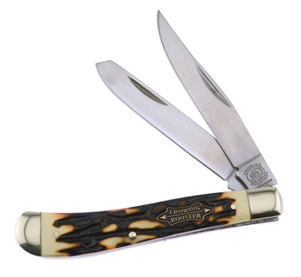 Crowing Rstr Trapper Imitation.Stag 3 7/8"
