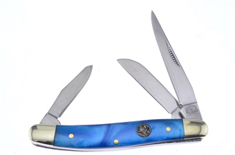 3.5" Blue Bayou Resin Stockman