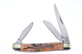 3.5" California Gold Resin Stockman