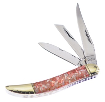 3" Pink Crush 3-Blade Toothpick