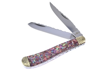 3.875" Red Crush Abalone Trapper