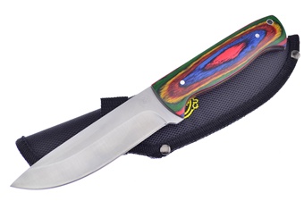 9" Frostwood Bowie w/Nylon Sheath