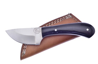 6.5" Buffalo Horn Bowie w/Sheath