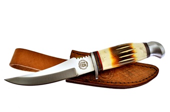 8.5" Torchbone Bowie w/Sheath