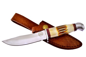 8.5" Torchbone Bowie w/Sheath