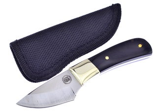 4.75" Buffalo Horn Skinner w/Sheath