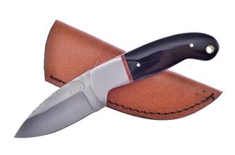 7.5" Buffalo Horn Skinner w/German Steel