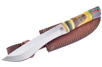 12" Torchbone Bowie w/Sheath