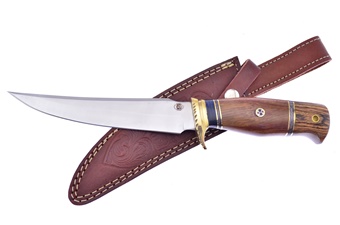 12" Pakkawood Bowie w/Sheath