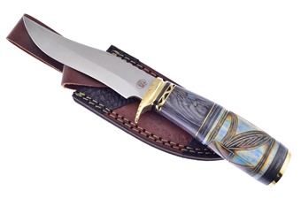 10" Overall Blue Bone Pakwd Bowie