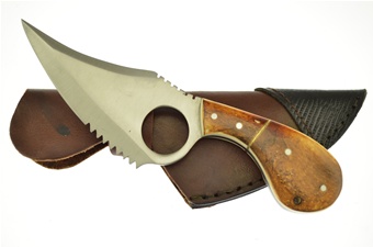 7" Torch Bone Snook w/Sheath