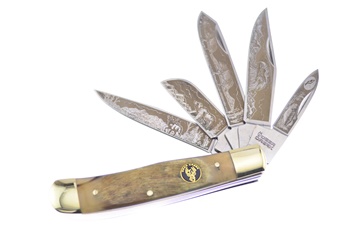 4.25" Rams Horn 5-Blade Trapper