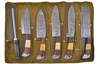 Damascus Chef Set (6pc)