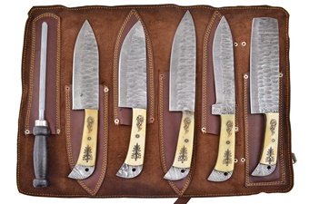 Damascus Chef Set (6pc)