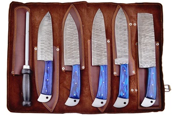 Damascus Chef Set (6pc)