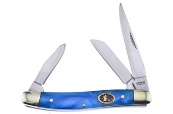 3.5" Blue Bayou Resin Stockman