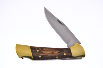 4.5" Zebrawood Lockback Folder