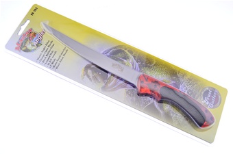 11.75" Orange Camo Filet Knife