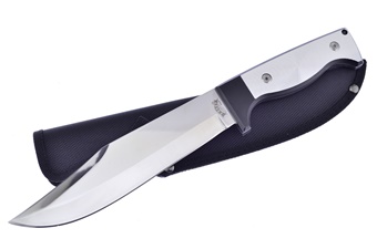 12" Aluminum Stainless Steel Blade Bowie w/Nylon Sheath