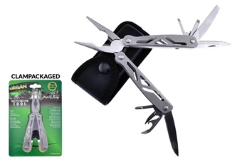 4"Closed Stainless Steel Multi Tool 9 Tools