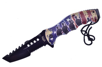 4.75" Abs Art Handle Assisted Open Tactical