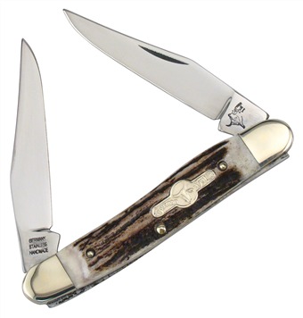 4" German Bull Stag Muskrat