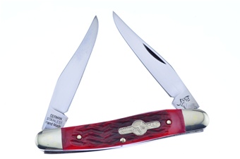 3.75" German Bull Red Pickbone Muskrat