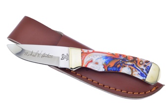 6" Michael Prater Hen + Rooster Mandarin Duck Skinner