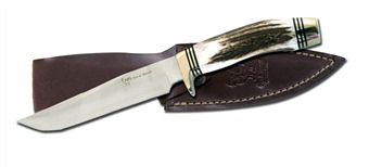 10.25" H&R Stag Bowie w/Sheath