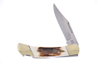 4" Deer Stag Lockback 4116gs