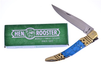 5" Turquoise Locking Toothpick 4116gs