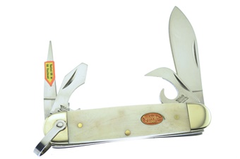 3.625" White Smoothbone Scout