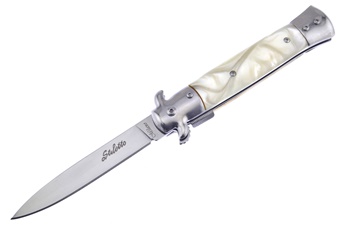 5"Cracked Ice Italian Milano Stiletto
