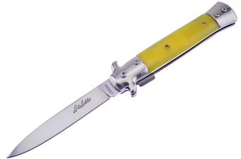 5" Yellow Italian Milano Stiletto