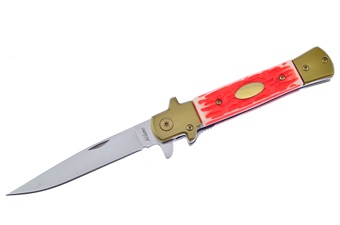 4.875" Red Pickbone Milano Stiletto