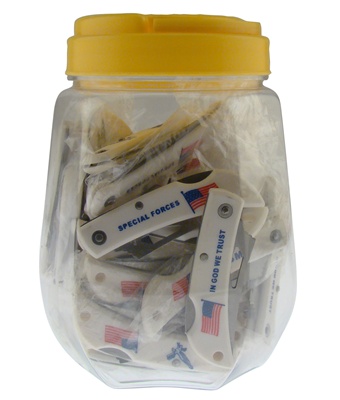 36pc. Jar American Flag Assortmt