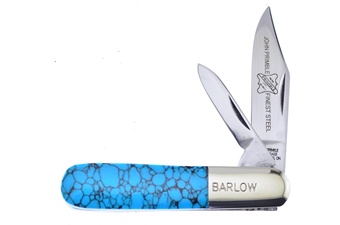 3.3125" Michael Prater Primble Turquoise Barlow