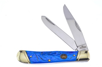 4.25" Pacific Blue Jigged Bone Trapper