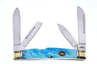 3.5" Pacific Blue Jigged Bone