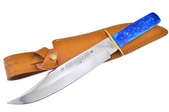 14" Pacific Blue Jigged Bone