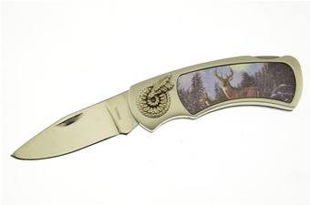 Deer Composite Lockback