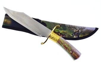 12" Deer Art Bowie
