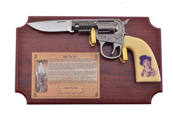 5" Pistol Knife w/ Plaque