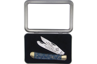 Masonic Trapper Bl w/Tin