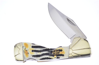 3.75" Bone Mojave Bone Choctaw