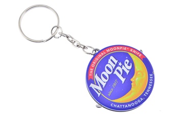Moonpie Keychain Blue